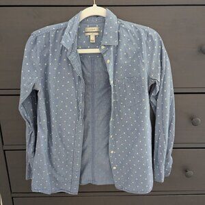 J. Crew blue button down